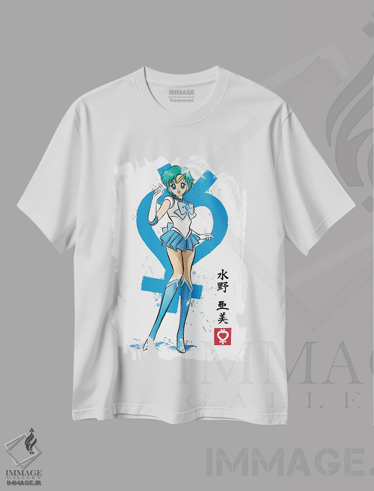 تیشرت طرح دار عطارد، هنر دیجیتال اثر آنتونیو کامارنا | immage.ir