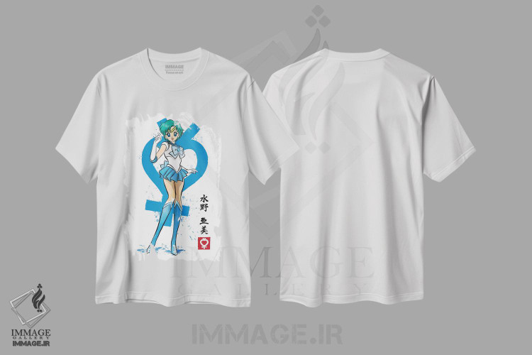 تیشرت طرح دار عطارد، هنر دیجیتال اثر آنتونیو کامارنا | immage.ir