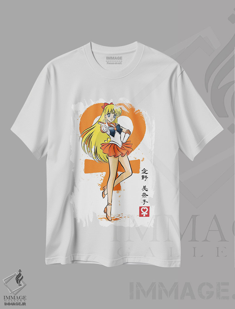 تیشرت طرح دار زهره، هنر دیجیتال اثر آنتونیو کامارنا | فروشگاه ایماژ