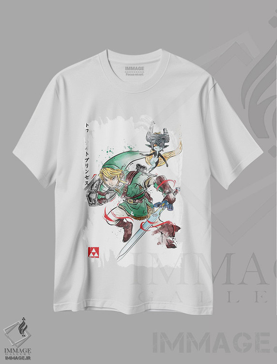 تیشرت طرح دار گرگ گرگ ومیش، هنر دیجیتال اثر آنتونیو کامارنا | immage.ir