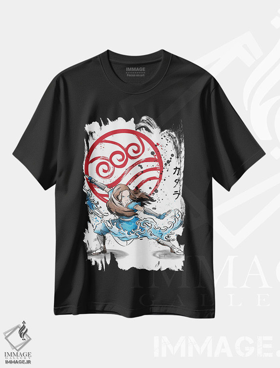 تیشرت طرح دار قدرت قبیله آب، انیمه اثر آنتونیو کامارنا | فروشگاه ایماژ