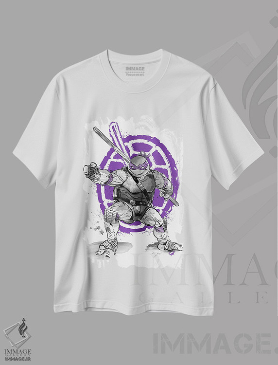 تیشرت طرح دار دوناتلو به سبک سومیه، هنر دیجیتال اثر آنتونیو کامارنا | immage.ir