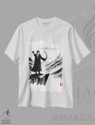 تیشرت طرح دار سفر الف اثر آنتونیو کامارنا | فروشگاه ایماژ