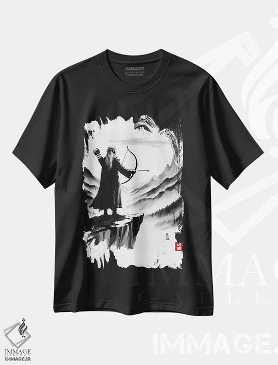 تیشرت طرح دار سفر الف اثر آنتونیو کامارنا | immage.ir