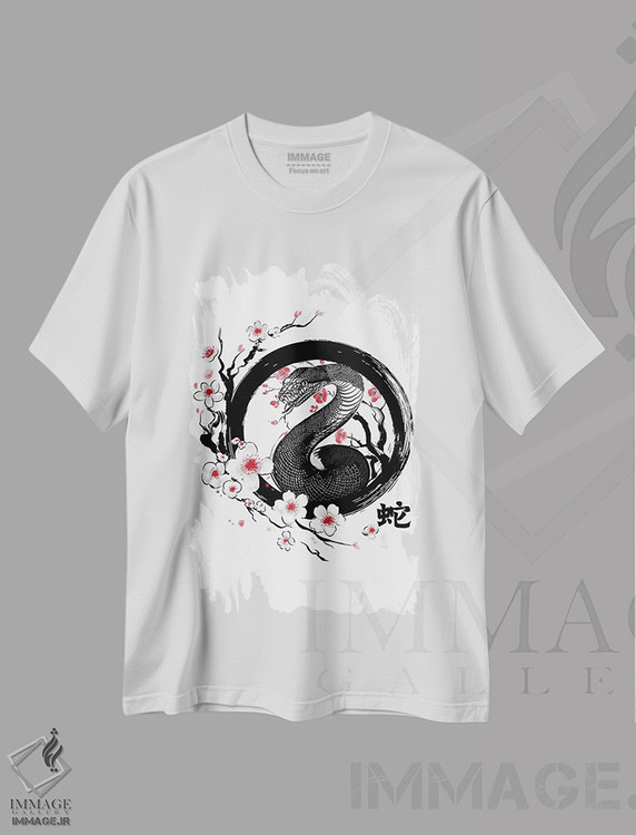 تیشرت طرح دار سال مار اثر آنتونیو کامارنا | immage.ir