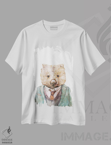 تیشرت طرح دار ومبت، هنر دیجیتال اثر انیمال کرو | فروشگاه ایماژ