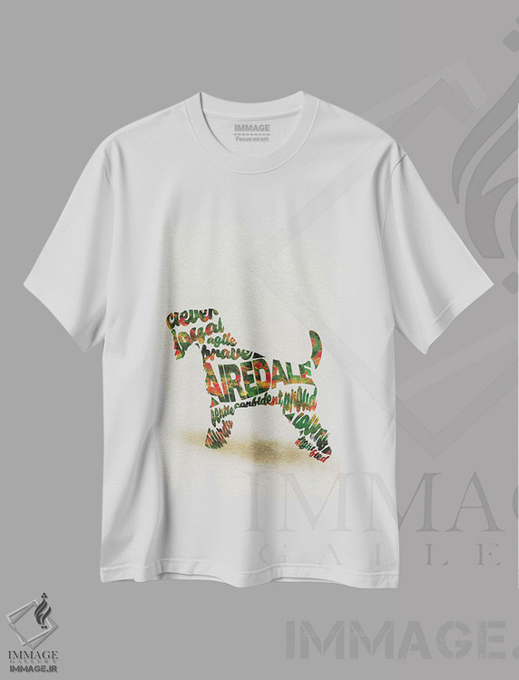 تیشرت طرح دار تِریِر ایرِدیل، هنر دیجیتال اثر آیشه دنیز آکِرمان | immage.ir