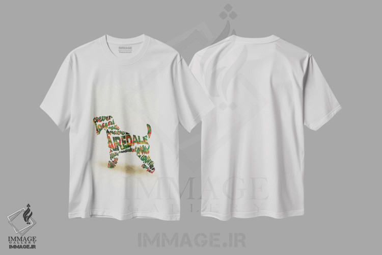 تیشرت طرح دار تِریِر ایرِدیل، هنر دیجیتال اثر آیشه دنیز آکِرمان | immage.ir