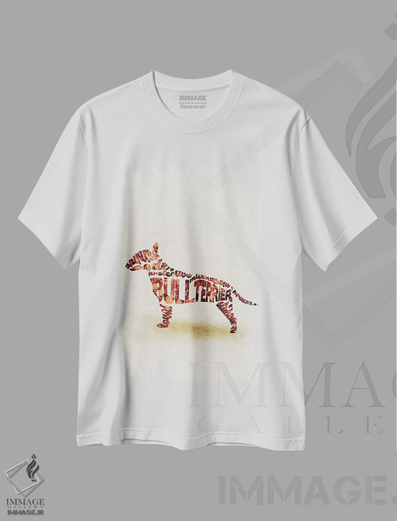 تیشرت طرح دار بل تریر، هنر دیجیتال اثر آیشه دنیز آکِرمان | immage.ir