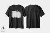 تیشرت طرح دار منظرهٔ افق لوئیزویل، هنر دیجیتال سیاه و سفید اثر آیشه دنیز آکِرمان | فروشگاه ایماژ
