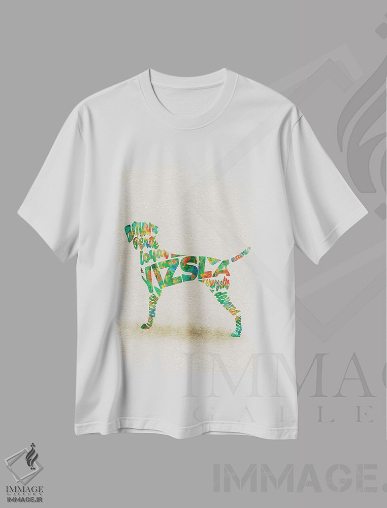 تیشرت طرح دار ویزسلا، هنر دیجیتال اثر آیشه دنیز آکِرمان | فروشگاه ایماژ