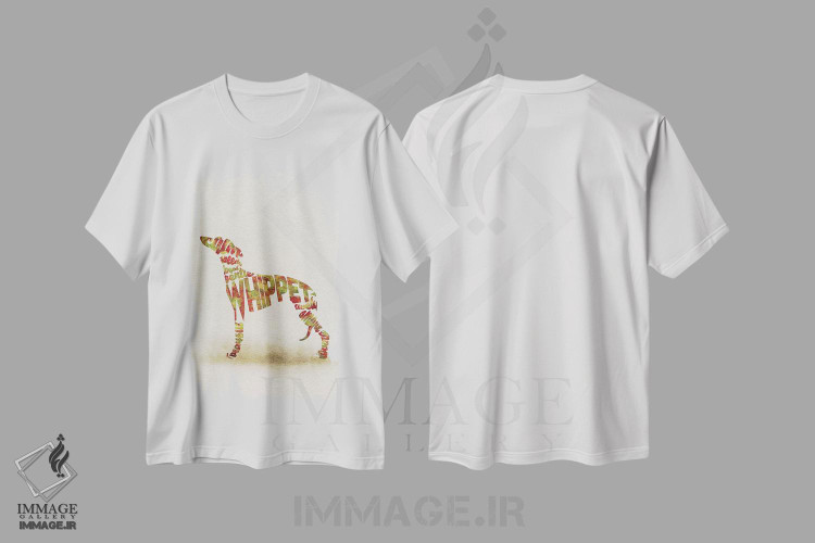 تیشرت طرح دار ویپت، هنر دیجیتال اثر آیشه دنیز آکِرمان | immage.ir