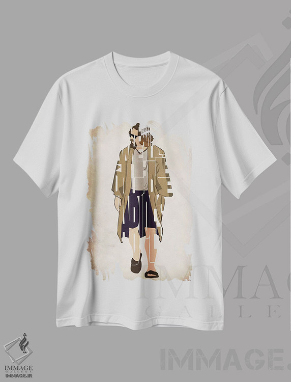 تیشرت طرح دار رفیق همیشه هست، تزئینی اثر آیشه دنیز آکِرمان | immage.ir