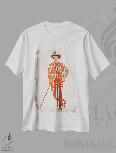 تیشرت طرح دار لوید، تزئینی اثر آیشه دنیز آکِرمان | فروشگاه ایماژ