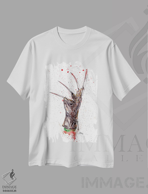 تیشرت طرح دار دستکش فردی، دکوراسیون جایگزین اثر آدام مایکلز | immage.ir