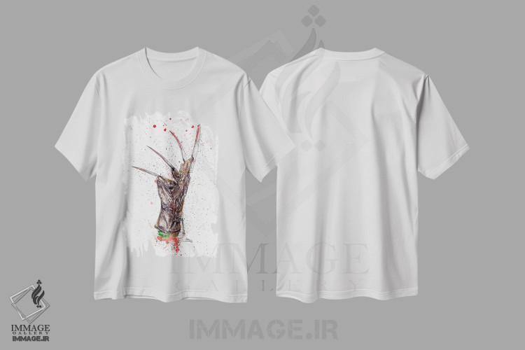 تیشرت طرح دار دستکش فردی، دکوراسیون جایگزین اثر آدام مایکلز | immage.ir