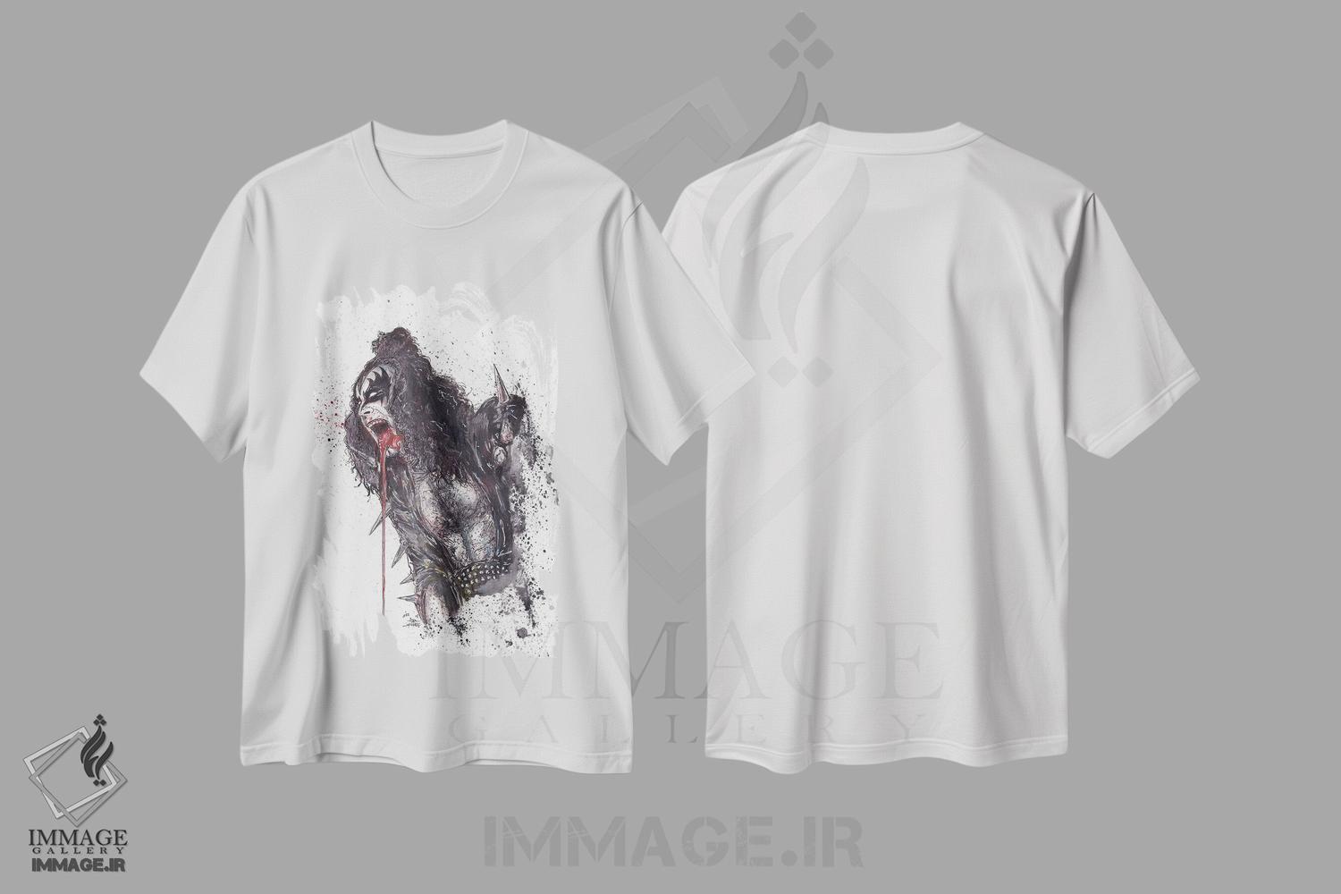 تیشرت طرح دار بوسه، دکوراسیون جایگزین اثر آدام مایکلز | immage.ir