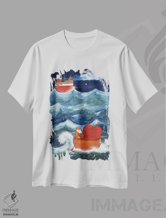 تیشرت طرح دار معشوق، تزئینی اثر پیتر آدرلی | immage.ir