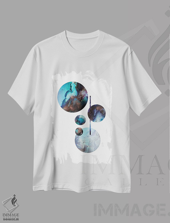 تیشرت طرح دار رشید اثر اندآ دیزاین | immage.ir