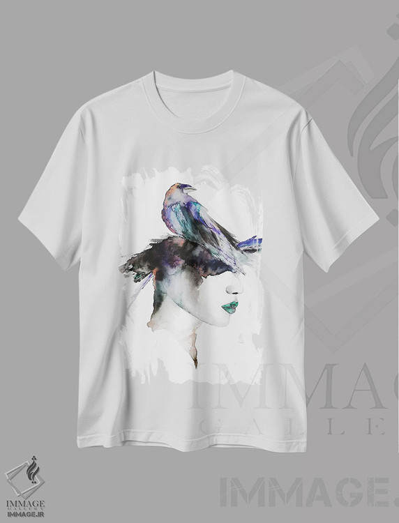 تیشرت طرح دار روح، دکوراسیون جایگزین اثر اندآ دیزاین | immage.ir