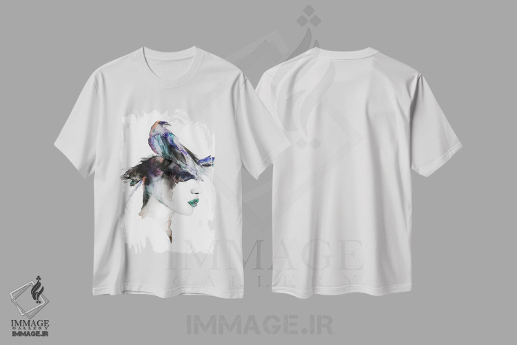 تیشرت طرح دار روح، دکوراسیون جایگزین اثر اندآ دیزاین | immage.ir