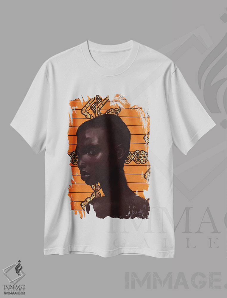 تیشرت طرح دار مجموعه مومی ۷.۱، هنر آمریکایی آفریقایی تبار اثر آدکونله آدلاکه | immage.ir