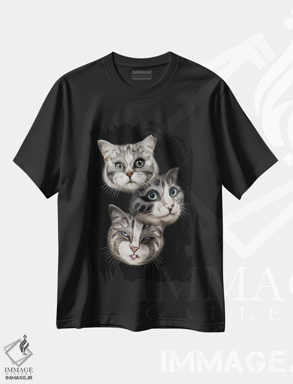 تیشرت طرح دار بوسه ها، تزئینی اثر آدام لاولس | فروشگاه ایماژ