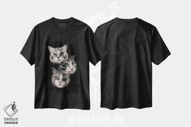 تیشرت طرح دار بوسه ها، تزئینی اثر آدام لاولس | فروشگاه ایماژ