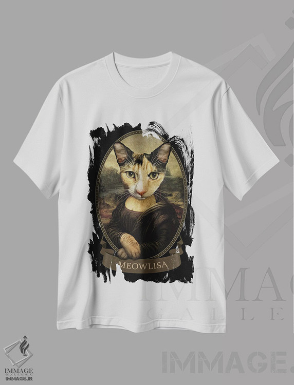 تیشرت طرح دار میولیزا، تزئینی اثر آدام لاولس | immage.ir