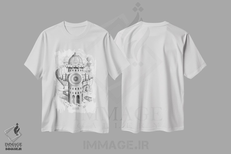 تیشرت طرح دار برای آتش نشان، هنر دیجیتال اثر آدام لاولس | immage.ir