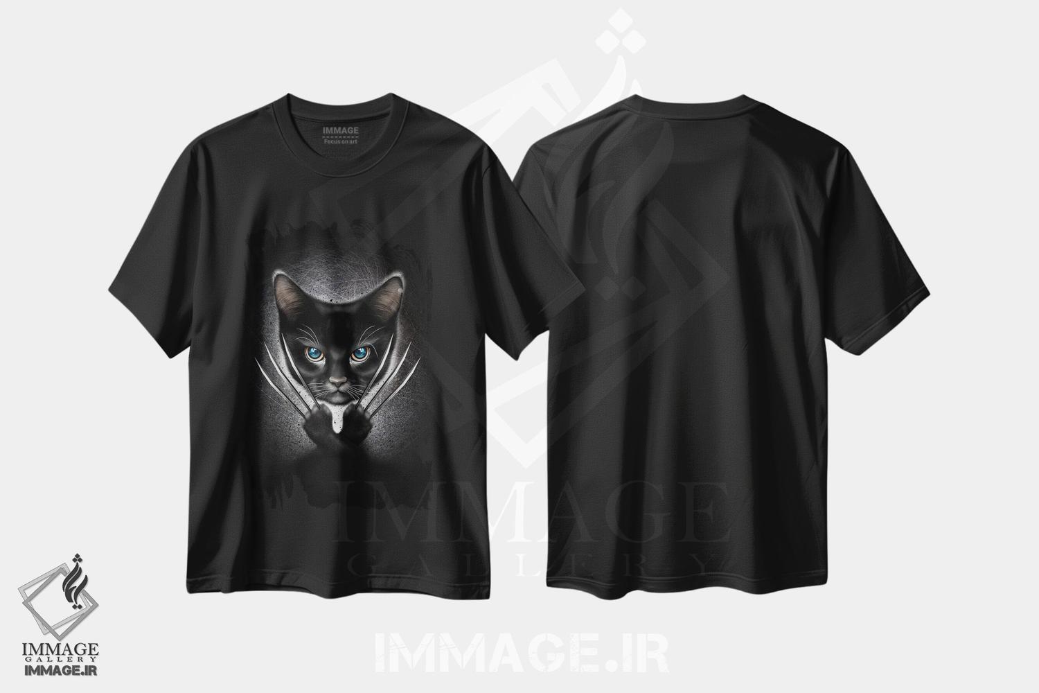 تیشرت طرح دار میو، هنر دیجیتال اثر آدام لاولس | فروشگاه ایماژ