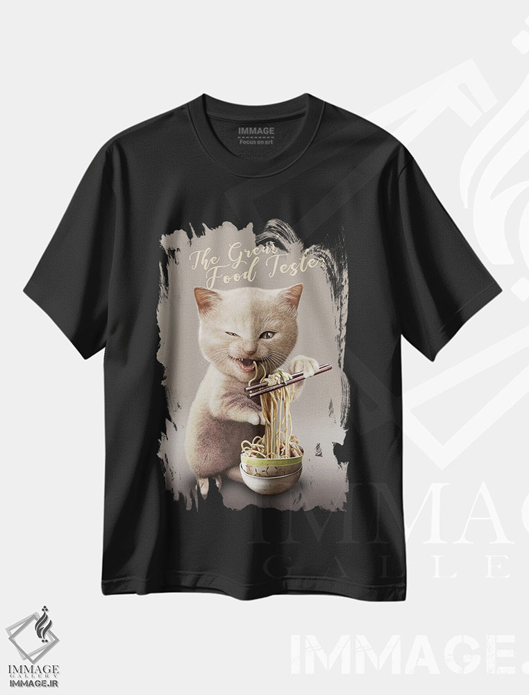 تیشرت طرح دار غذاچش حرفه ای، هنر دیجیتال اثر آدام لاولس | فروشگاه ایماژ