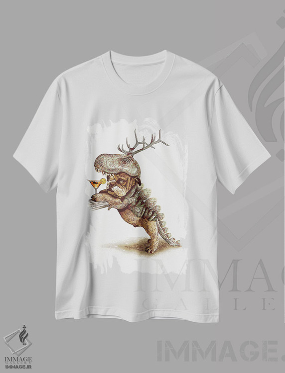 تیشرت طرح دار جشن لباس مبدل، تزئینی اثر آدام لاولس | immage.ir