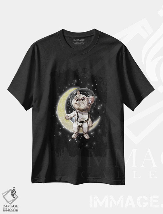 تیشرت طرح دار خیالباف / رویاباف، تزئینی اثر آدام لاولس | فروشگاه ایماژ