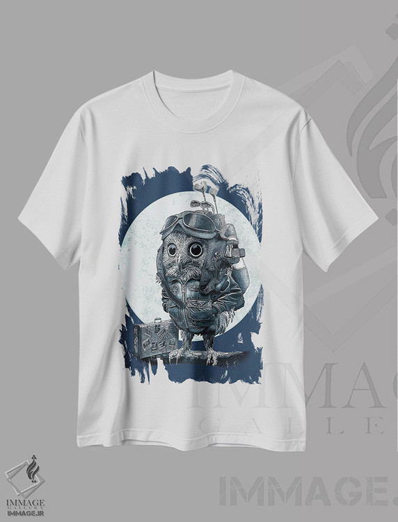 تیشرت طرح دار گلف باز، تزئینی اثر آدام لاولس | immage.ir