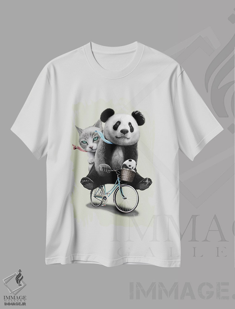 تیشرت طرح دار باد عصرگاهی، تزئینی اثر آدام لاولس | immage.ir