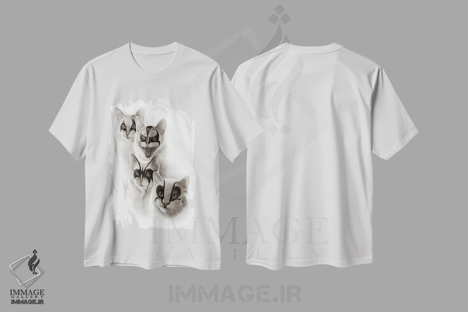 تیشرت طرح دار اجرای هوی متال، تزئینی اثر آدام لاولس | immage.ir