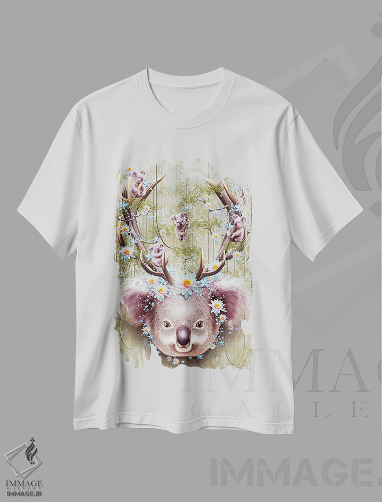 تیشرت طرح دار کوالا، تزئینی اثر آدام لاولس | immage.ir