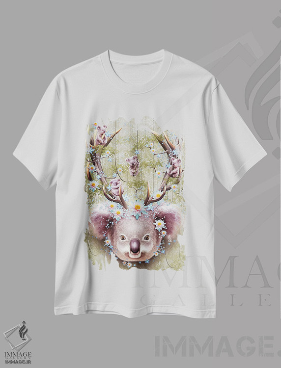 تیشرت طرح دار کوالا، تزئینی اثر آدام لاولس | immage.ir