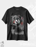 تیشرت طرح دار پاندای نینجا، تزئینی اثر آدام لاولس | فروشگاه ایماژ