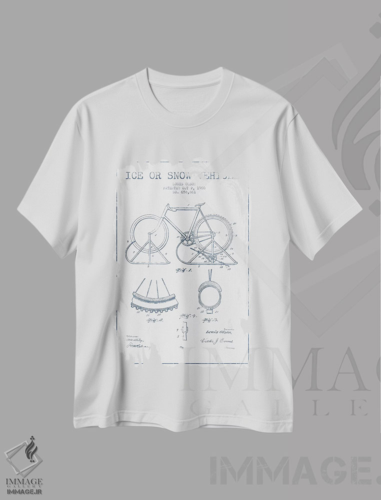 تیشرت طرح دار آثار پیکسل کهنه - فروشگاه ایماژ