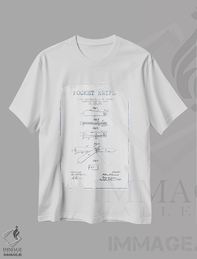 تیشرت طرح دار آثار پیکسل کهنه - فروشگاه ایماژ