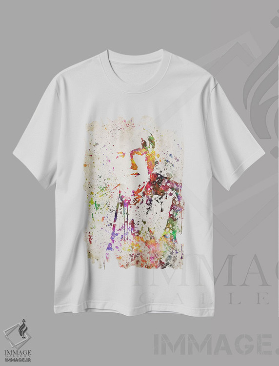 تیشرت طرح دار توماس ادیسون، مدیوم اثر پیکسل کهنه | immage.ir