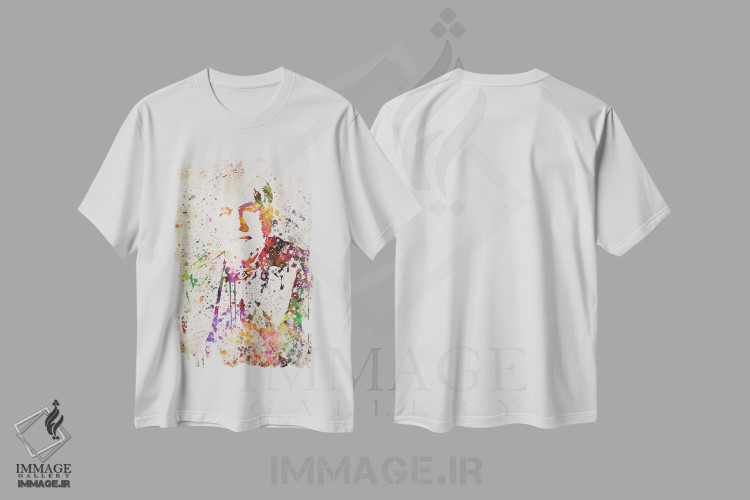 تیشرت طرح دار توماس ادیسون، مدیوم اثر پیکسل کهنه | immage.ir