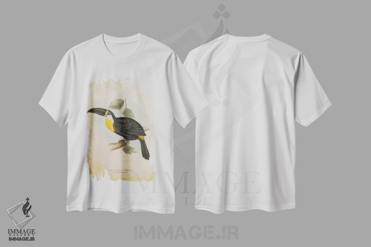 تیشرت طرح دار توقان حلقه دار، تزئینی اثر پیکسل کهنه | immage.ir