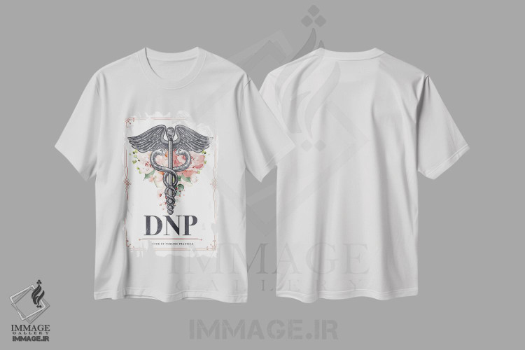 تیشرت طرح دار دی ان پی با گل ها، هنر دیجیتال اثر پیکسل کهنه | immage.ir