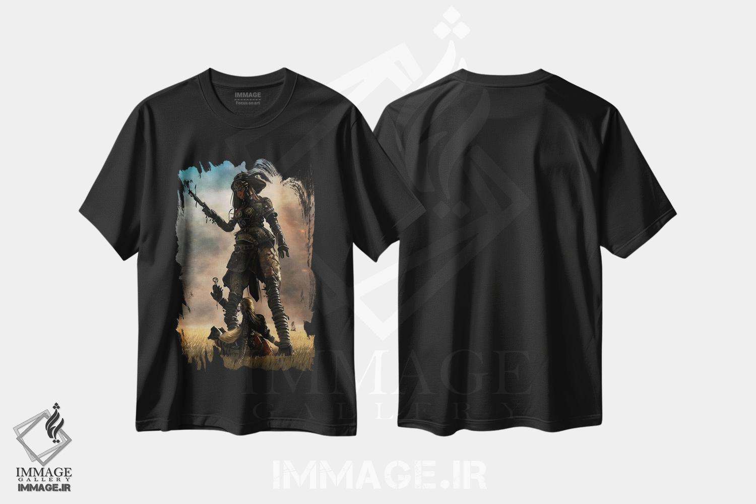 تیشرت طرح دار آثار آلساندرو دلا توره - immage.ir