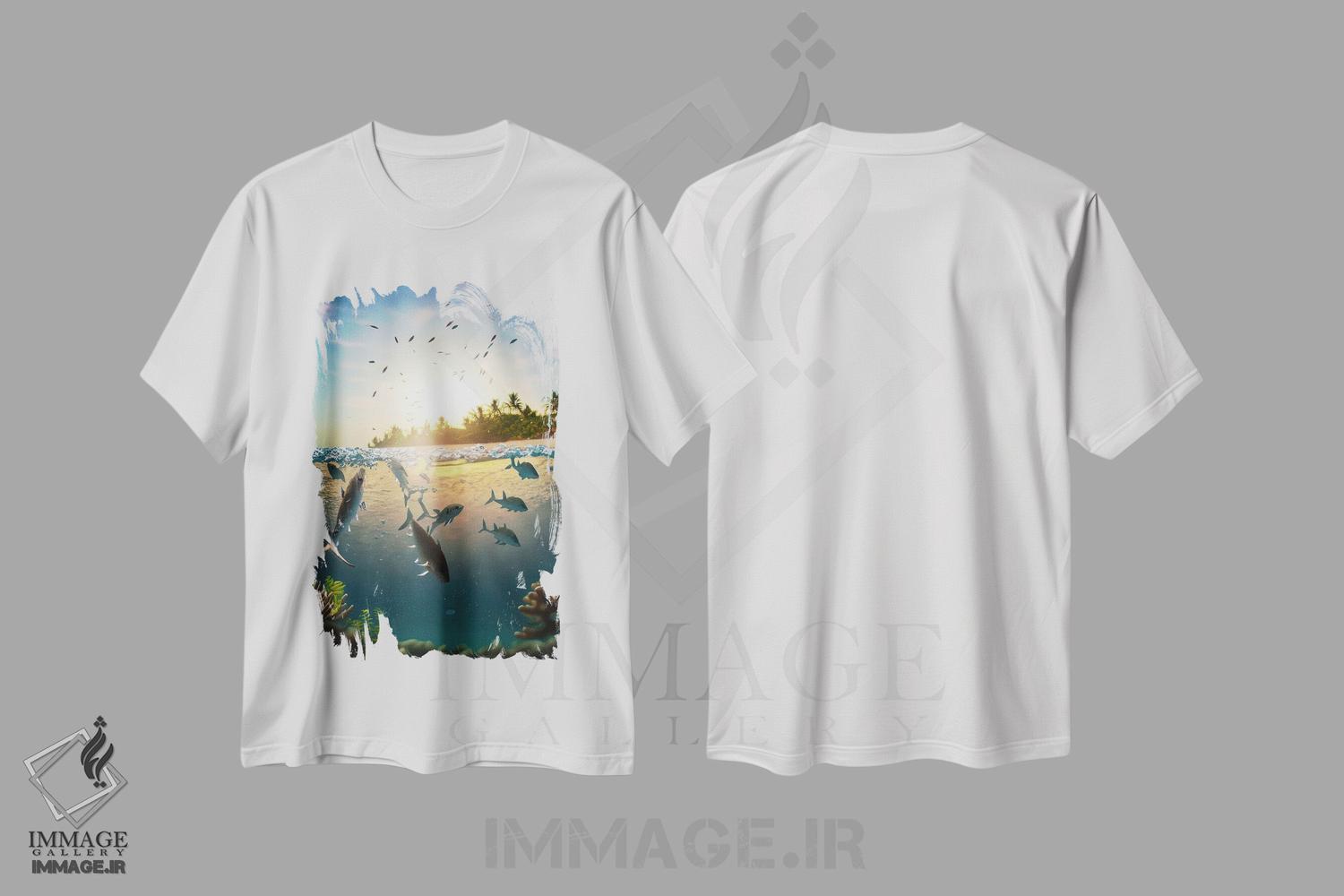 تیشرت طرح دار آثار آلساندرو دلا توره - فروشگاه ایماژ