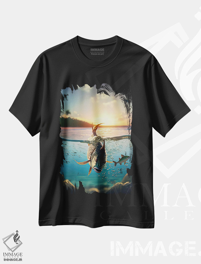 تیشرت طرح دار آثار آلساندرو دلا توره - immage.ir