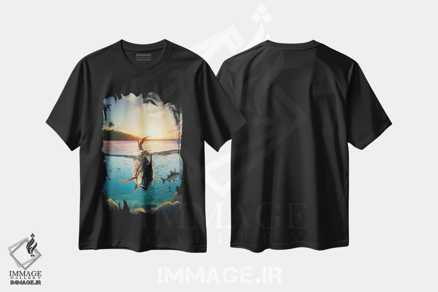 تیشرت طرح دار آثار آلساندرو دلا توره - immage.ir